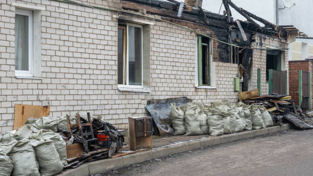 Professional Smoke Damage Removal technician working in Glenwood, MN